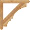 Ekena Millwork Balboa Craftsman Rough Sawn Bracket, Western Red Cedar, 4"W x 36"D x 36"H BKT04X36X36BOA04RWR - alternate 4